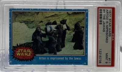 1977 Topps Star Wars Artoo is Imprisoned by the Jawas R2-D2 #11 PSA 9 Mint - Image 1 of 4