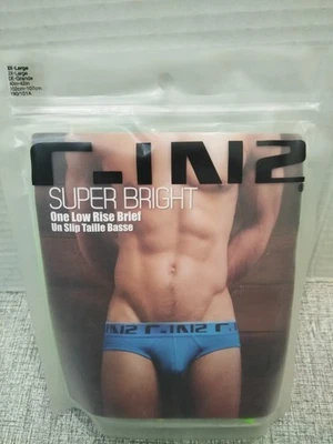 C-IN2 SUPER BRIGHT,LOW RISE BRIEF,COLOR G IL 绿色,尺寸 XL,(1) 内衣 — 第 1/4 张图片