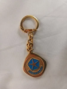 RARE Vintage Original Crownmark Chrysler Keychain Great Condition  - Picture 1 of 2
