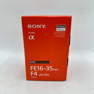 Nuevo Sony Vario-Tessar T* 16-35 mm f/4 ZA OSS E-Mount Lente de fotograma completo SEL1635Z - Imagen 1 de 12