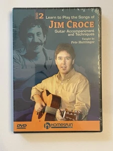 Learn To Play The Songs Of Jim Croce #2 NEW Sealed DVD - Imagen 1 de 3