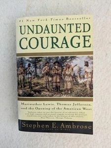 Stephen E. Ambrose UNERSCHROCKENER MUT 1997 Prüfstein mit signiertem Exlibris - Bild 1 von 4