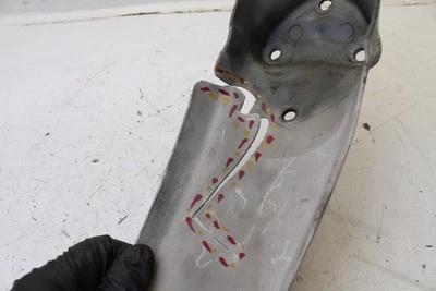 Guardabarros delantero Honda XR75 1973-1976 OEM - agrietado roto dañado Foto 1 de 4