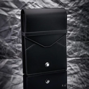 Montblanc Leather Goods Meisterstück 5 Pen Pouch Etui Schwarz ID 199335 - Picture 1 of 4