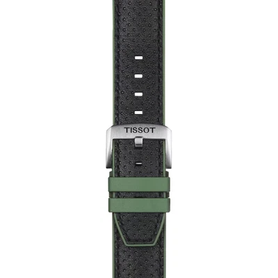 Tissot Oficial Cuero Goma Tacos 22 mm Multicolor Correa Banda Foto 1 de 2