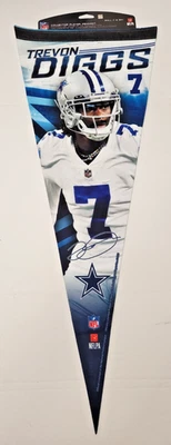 Dallas Cowboys NFL Trevon Diggs #7 Roll-Up Collector Player Banderín Foto 1 de 2