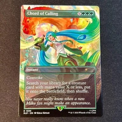 MTG Chord of Calling Foil English Card Magic The Gathering Used - Image 1 of 2