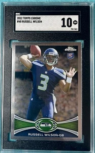 2012 Topps Chrome Russell Wilson PSA 10 Rookie Stands in Background WOW!! - Picture 1 of 1