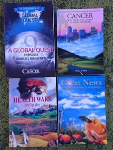 CANCER LOT, STEVEN RANSOM, PHILLIP DAY, A GLOBAL QUEST. - Picture 1 of 15