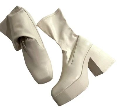 Botas calcetín Windsor Smith Baddest en suero de leche Foto 1 de 4