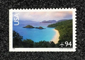 2008USA #C145 94c Trunk Bay St John Virgin Islands Airmail -  Single Stamp  mint - Picture 1 of 1