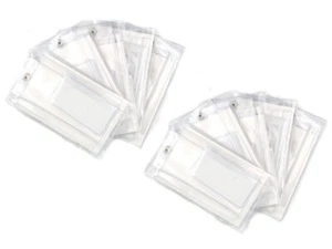 10 Cases PVC Transparent Carries Warranty Watch Box Monoposto Scratch Promo - Picture 1 of 9