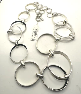$86 NWT Kenneth Cole New York Link Necklace New With Tags - Picture 1 of 6