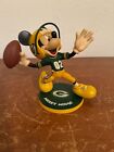 Danbury Mint Mickey Mouse Green Bay Packers Figurine 5" Tall (Sold As Is)