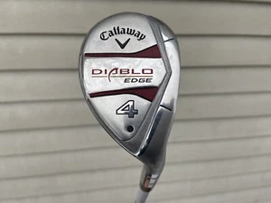 RH Callaway Diablo Edge 24 Degree 4 Hybrid w/ Graphite Womens Flex Shaft - Picture 1 of 10