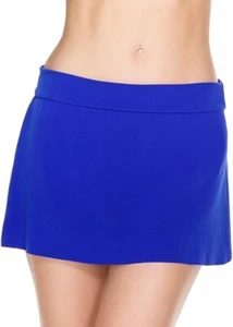 Magicsuit Women's Swim Skirt Size 12 Blue Jersey Tennis Skirted Bikini Bottom - Picture 1 of 4