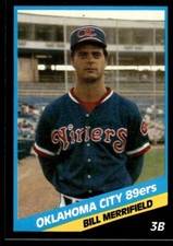 1988 CMC Oklahoma City 89ers Bill Merrifield Oklahoma City 89ers #15