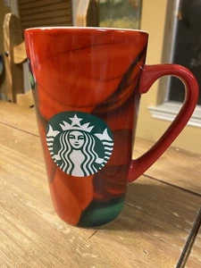 Starbucks Keramik Weihnachtsstern Becher 16 Unzen 2020 Weihnachten Urlaub selten 2 - Bild 1 von 3