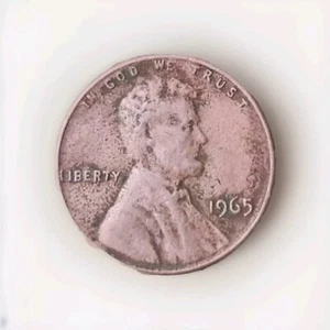 Penny 1965 sin marca de ceca - Imagen 1 de 7