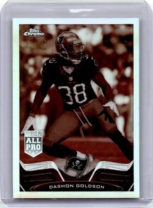 2013 Topps Chrome Sepia Refractors #102 Dashon Goldson #'d 60/99 - Imagen 1 de 2