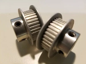 2 Count Sterling Instruments Timing Belt Pulleys A 6A16-036DF2508 - Picture 1 of 5