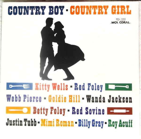 Divers - Country Boy Country Girl / Très bon état + / LP, Comp, Mono, RE - Photo 1/1