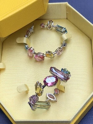 Swarovski Gema Hoop Earrings - image 1 of 4