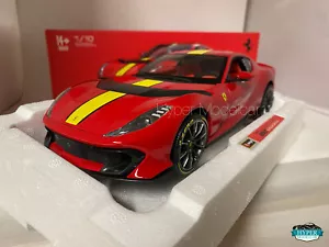 BURAGO 1/18 FERRARI 812 COMPETIZIONE 2021 RED/YELLOW ART.18-16915 - Foto 1 di 6