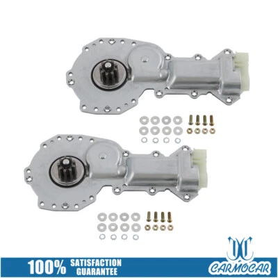 2X Front Power Window Motor &9 Tooth Gear For 93-02 Chevrolet Camaro 85-05 Astro Foto 1 de 4