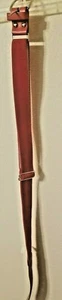 Childs Belt Adjustable Cinch Red Buckle 40 in at longest can make shorter - Picture 1 of 12