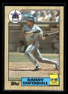 1987 Topps Baseball #476 Danny Tartabull All-Star Rookie Cup Mariners Mint QTY - Picture 1 of 2