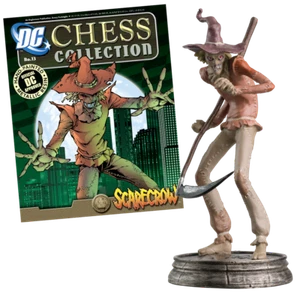 EAGLEMOSS DC CHESS COLLECTION ISSUE 13 SCARECROW BLACK PAWN - NEW SEALED - Picture 1 of 1