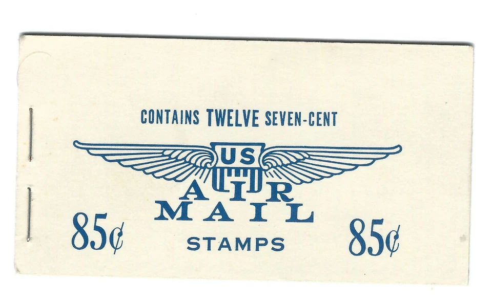 Bigjake: C-51a, 7 ct. Jet - full booklet of 12 stamps - *OG-NH - Air Mail - Image 1 of 1