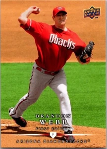 2008 Upper Deck First Edition - Brandon Webb #75 - Picture 1 of 2