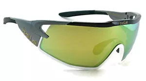 Nuevas gafas de sol Bolle B-ROCK PRO | 12629 - lentes espejadas negras brillantes/marrones doradas - Imagen 1 de 9