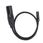 3.5mm Female To XLR Male Cable Prevent Interference Noiseless 3pin Stereo XL OBF