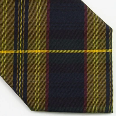 Jos. A. Bank Executive Collection Mens All Silk Neck Tie Blue Yellow Plaid 55x4 - Imagem 1 de 4