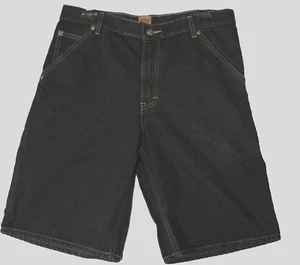 Culture Studio Denim Shorts Black Men's Size 20 - Picture 1 of 6