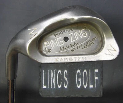 Left-Handed Ping Zing Black Dot Pitching Wedge Senior Steel Shaft Ping Grip - Image 1 of 4