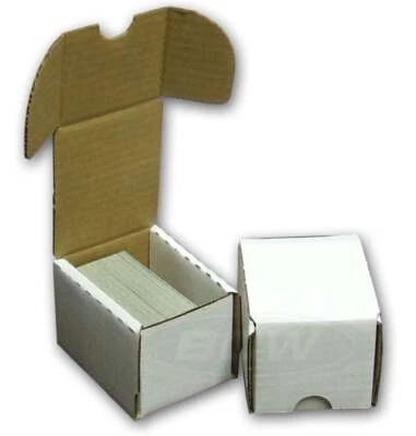 10 BCW 100 Count Card Storage Boxes - Image 1 of 3