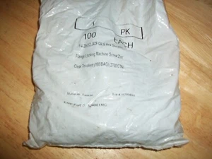 100 Pcs 1/4-20 x 1/2 Inch Thread, 3/8" Hex Serrated Flange, Grade 5- Screw Bolt - Picture 1 of 2