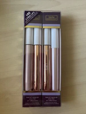 Tarte Best of Maracuja Juicy Lip Balm Plump Creme Shift Set FIG ROSY COPPER - Image 1 of 2