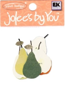 Jolee's by You non adhesive Layered Paper Sliced PEARS Fast FREE SHIP! 56301 - Picture 1 of 2