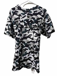 TUOY Men's Padded Compression Shirt Rib Chest Protector for Football Sport XL - Picture 1 of 8