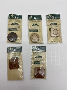 Lot of 5 Clover Bag's And Tote's Wood Create A Button - Picture 1 of 5