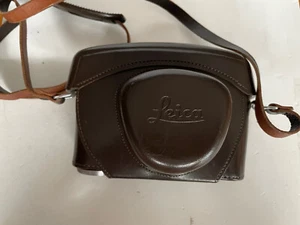 #T0201-Leica custodia case, OLIVE-MARRONE for M1, M2, M3, vite 3/8 - Foto 1 di 5