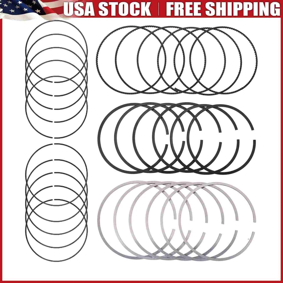 For Acura Mdx/Zdx/Tl/Rl 2010 2011-2014 V6 3.7L Front Piston Ring 13011-RKG-305 — 第 1/4 张图片