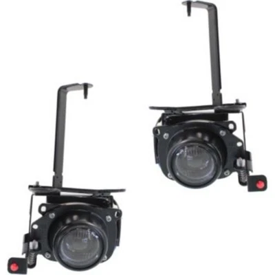 Set of 2 Clear Lens Fog Light For 99-02 Toyota 4Runner LH & RH w/ Bulbs - Image 1 of 4