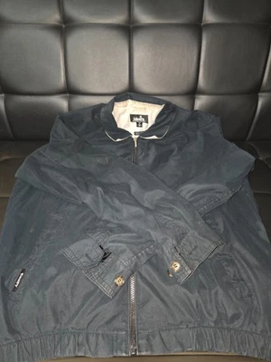 Chaqueta Ashworth Negra Cremallera Completa Ligera Abrigo de Golf Resistente al Agua y al Viento para Hombres M Foto 1 de 4