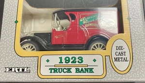 1923 LKW BANK DRUCKGUSS METALL ERTL MASSSTAB 1:25 IN OVP ERTL 1992 - Bild 1 von 4